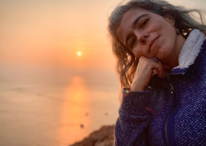 Zaman 1 Gün batımıyla zamanın akışını temsil eden farkındalık anı